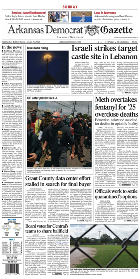 Cover of Arkansas Democrat-Gazette