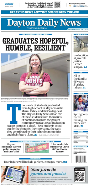 Cover of Dayton Daily News