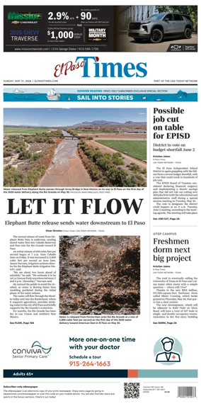 Cover of El Paso Times