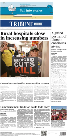 Cover of Great Falls Tribune