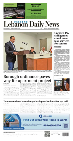 Cover of Lebanon Daily News