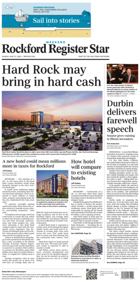 Cover of Rockford Register Star