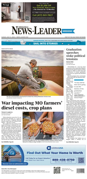 Cover of Springfield News-Leader
