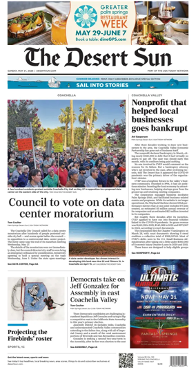 Cover of The Desert Sun