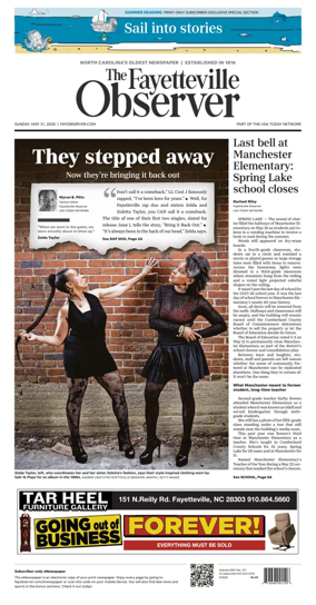 Cover of The Fayetteville Observer