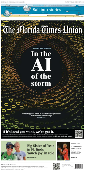 Cover of The Florida Times-Union
