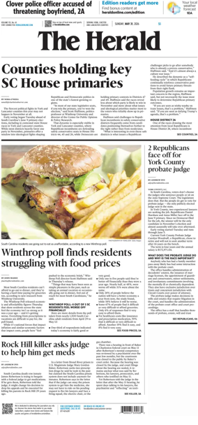 Cover of The Herald (Rock Hill)