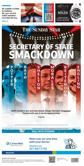 Cover of The Indianapolis Star