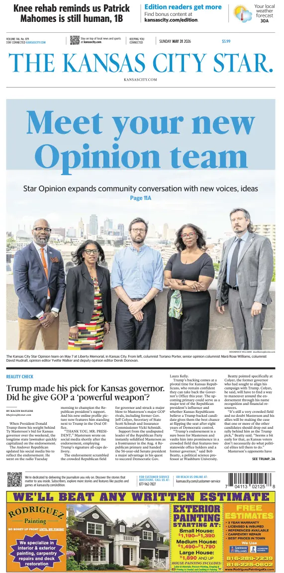 Cover of The Kansas City Star (Sunday)