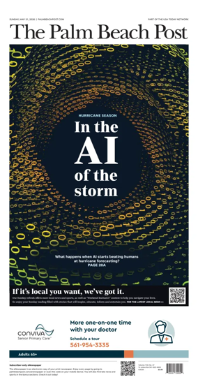 Cover of The Palm Beach Post