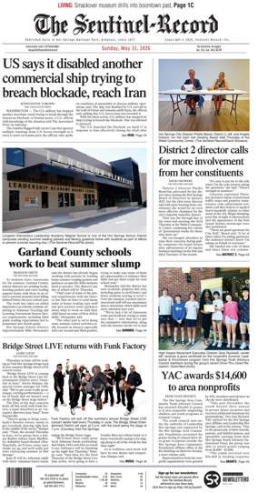 Cover of The Sentinel-Record