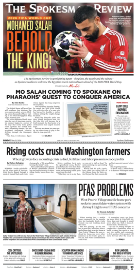 Cover of The Spokesman-Review (Spokane)
