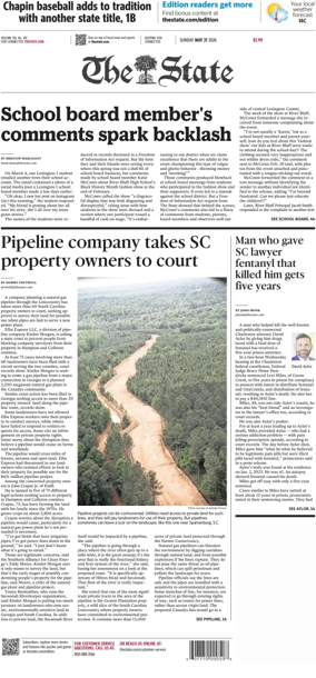 Cover of The State (Sunday)
