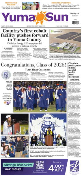 Cover of Yuma Sun