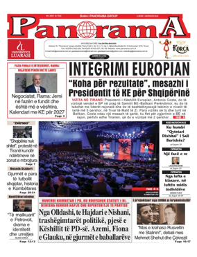 Cover of Panorama (Albania)