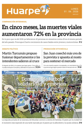 Cover of Diario Huarpe