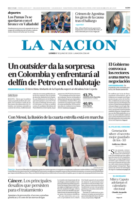 Cover of La Nacion