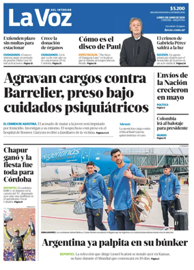 Cover of La Voz del Interior