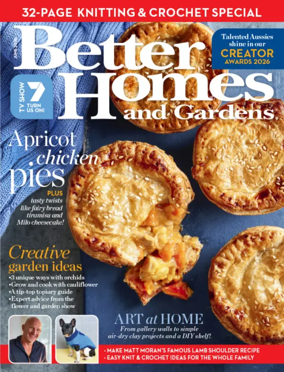 Cover of Better Homes and Gardens (Australia)