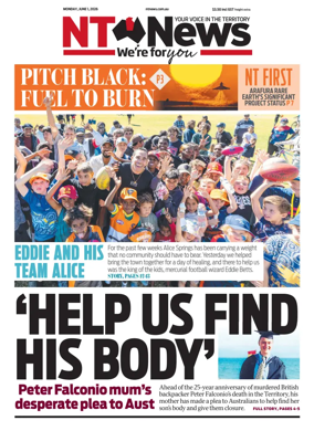 Cover of NT News