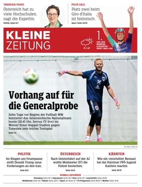 Cover of Kleine Zeitung Kaernten
