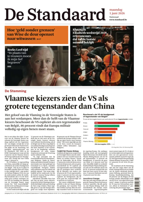 Cover of De Standaard