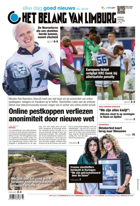 Cover of Het Belang van Limburg