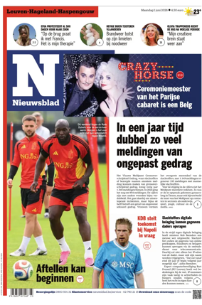 Cover of Het Nieuwsblad