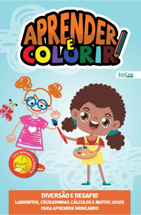 Cover of Aprender e Colorir