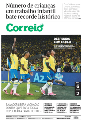 Cover of Correio da Bahia