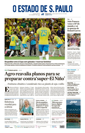 Cover of O Estado de S. Paulo
