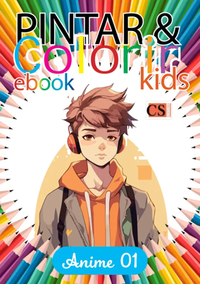 Cover of Pintar e Colorir Kids