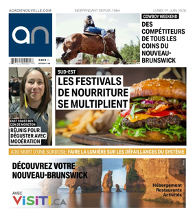 Cover of Acadie Nouvelle