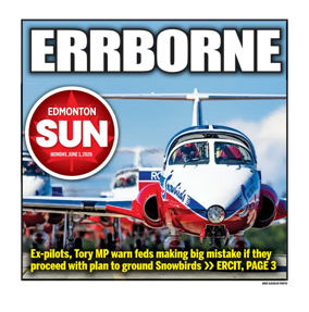 Cover of Edmonton Sun