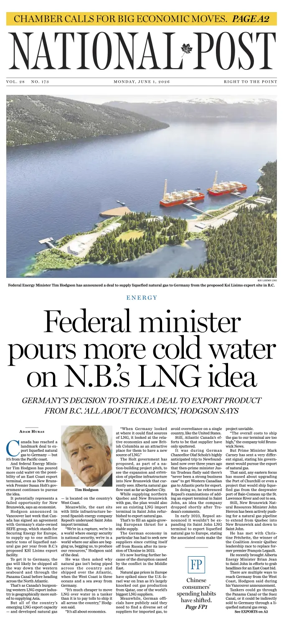 Cover of National Post - (Latest Edition)