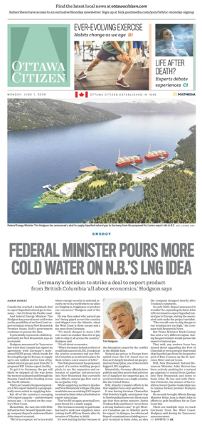 Cover of Ottawa Citizen
