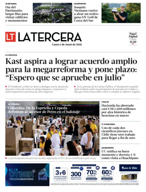 Cover of La Tercera
