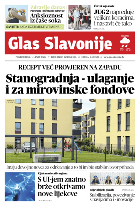 Cover of Glas Slavonije