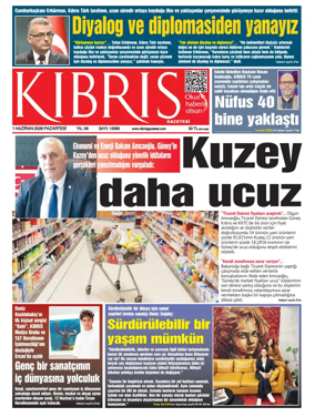 Cover of Kibris Gazetesi