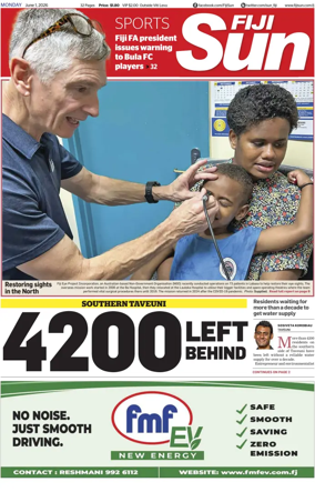 Cover of Fiji Sun