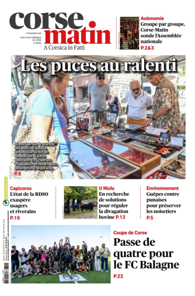 Cover of Corse Matin