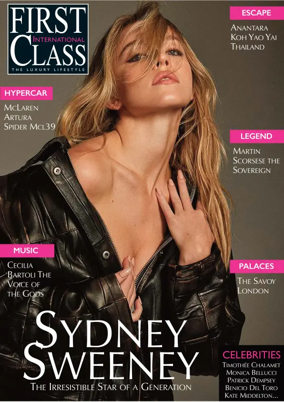 Cover of FIRST CLASS MAGAZINE INTERNATIONAL (ENGLISH)