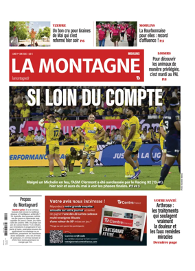 Cover of La Montagne (Moulins)