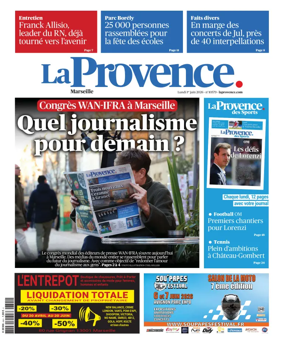 Cover of La Provence Marseille
