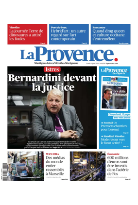 Cover of La Provence Martigues-Istres-Vitrolles-Marignane