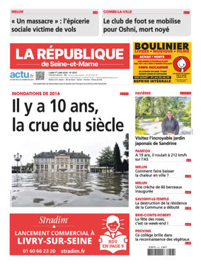 Cover of La Republique de Seine-et-Marne (Edition A-B)