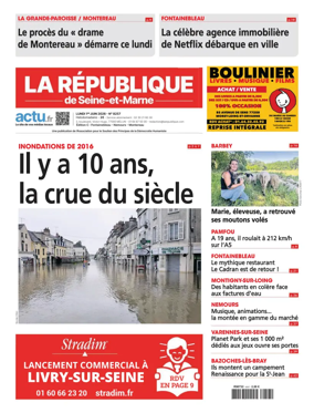 Cover of La Republique de Seine-et-Marne (Edition C)