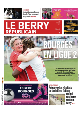 Cover of Le Berry Republicain