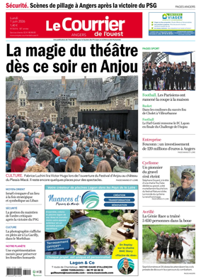 Cover of Le Courrier de l’Ouest (Angers)
