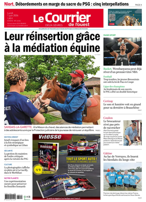 Cover of Le Courrier de l’Ouest (Deux-Sevres)